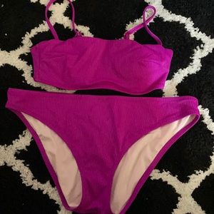 Purple bikini